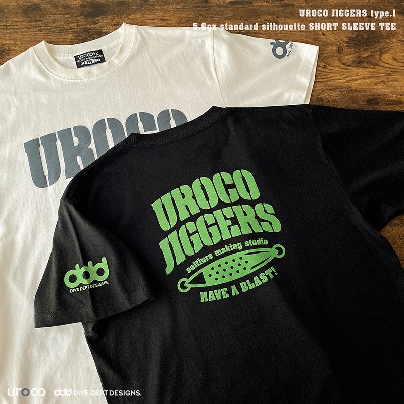 UROCO JIGGERS FLOCKY PRINTED SHORT SLEEVE TEE UJFS-0057