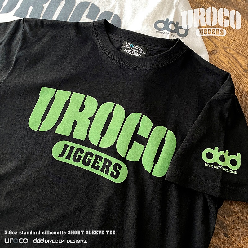 UROCO JIGGERS FLOCKY PRINTED SHORT SLEEVE TEE UJFS-0057