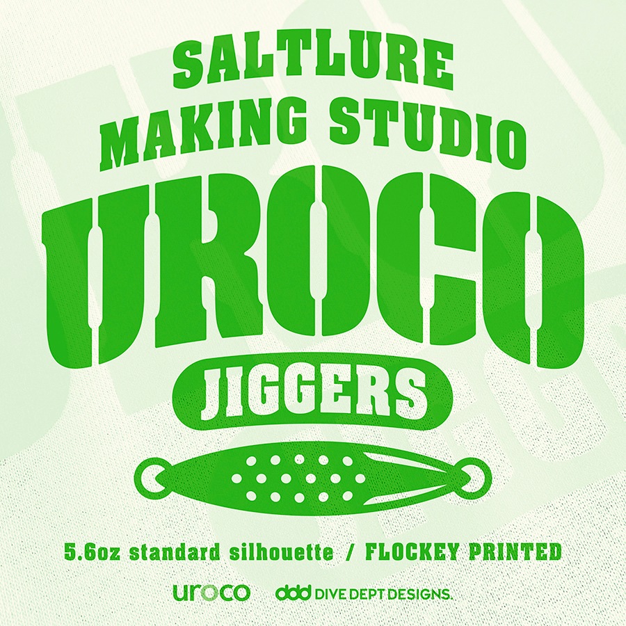 UROCO JIGGERS FLOCKY PRINTED SHORT SLEEVE TEE UJFS-0057