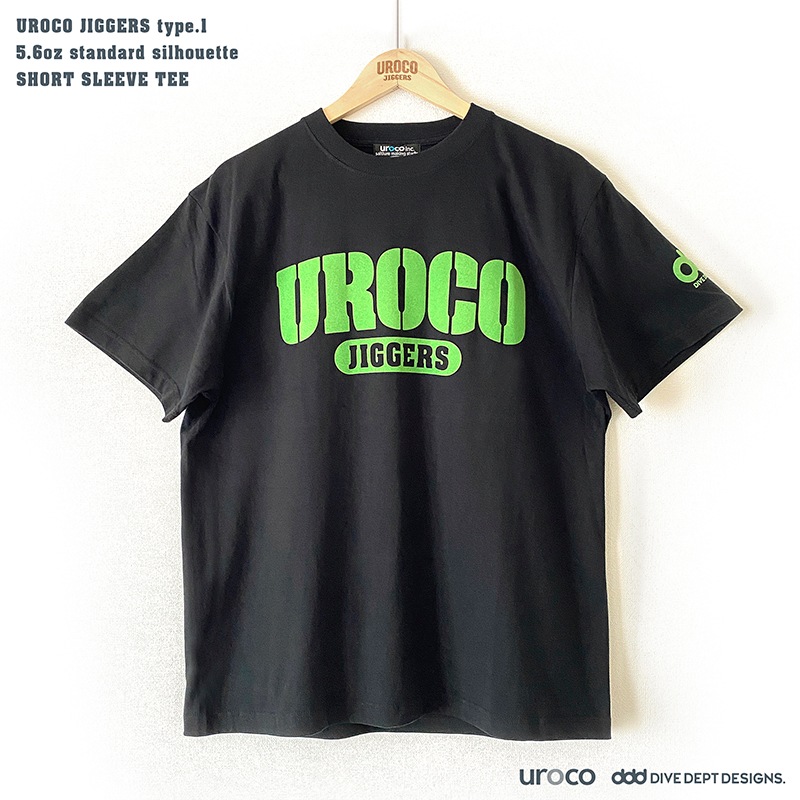 UROCO JIGGERS FLOCKY PRINTED SHORT SLEEVE TEE UJFS-0057