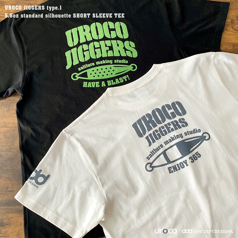 UROCO JIGGERS FLOCKY PRINTED SHORT SLEEVE TEE UJFS-0057