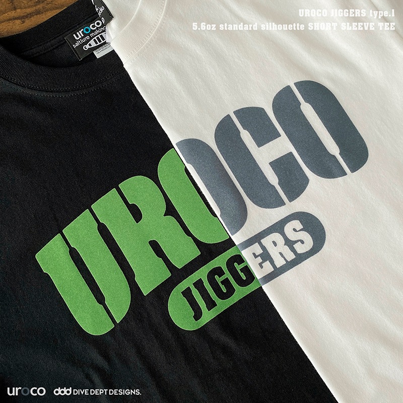 UROCO JIGGERS FLOCKY PRINTED SHORT SLEEVE TEE UJFS-0057