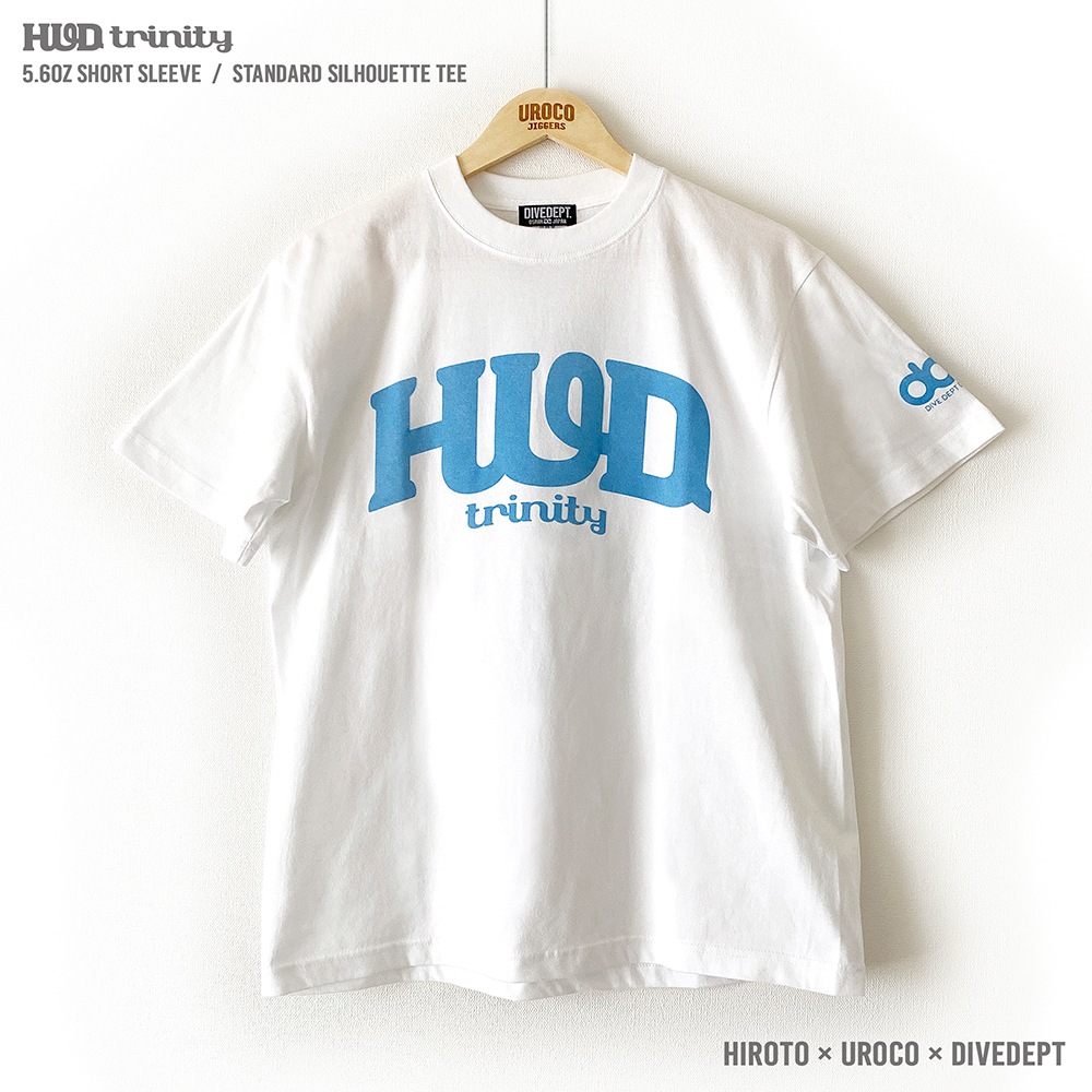 HUD TRINITY FLOCKY PRESS SHORT TEE HFSS-0058