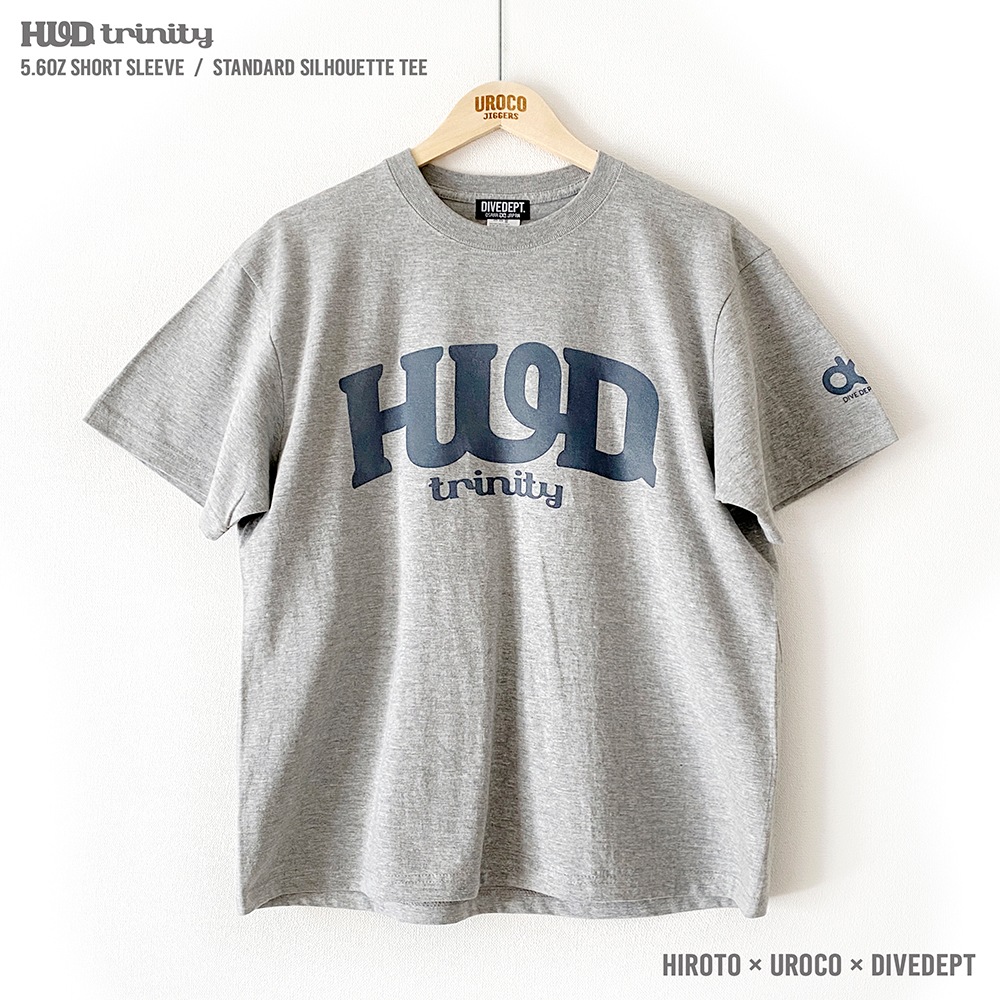 HUD TRINITY FLOCKY PRESS SHORT TEE HFSS-0058