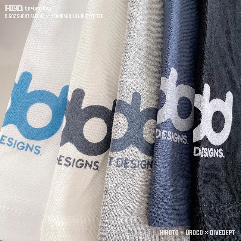 HUD TRINITY FLOCKY PRESS SHORT TEE HFSS-0058