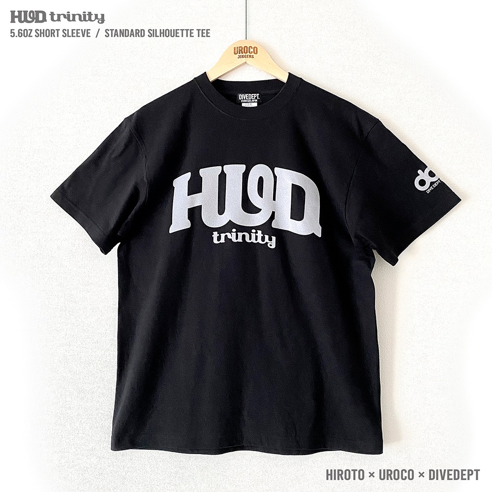 HUD TRINITY FLOCKY PRESS SHORT TEE HFSS-0058