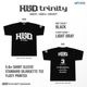 HUD TRINITY FLOCKY PRESS SHORT TEE HFSS-0058