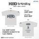 HUD TRINITY FLOCKY PRESS SHORT TEE HFSS-0058