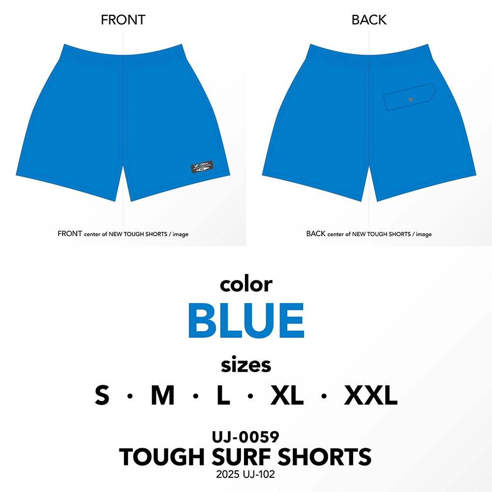 UROCO TOUGH SURF SHORTS UJ-0059
