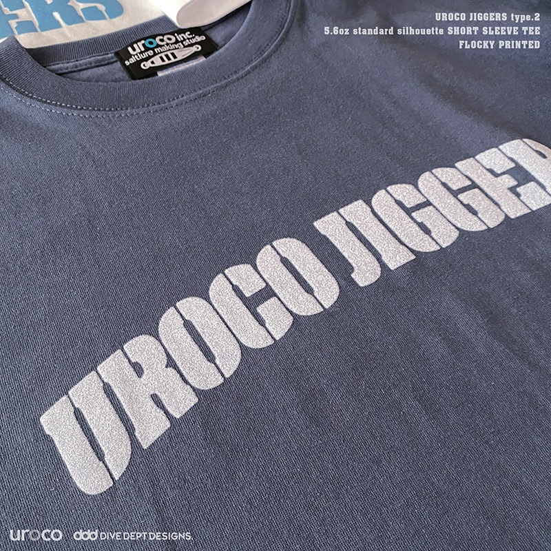 UROCO JIGGERS FLOCKY PRINTED SHORT SLEEVE TEE UJFS-0060