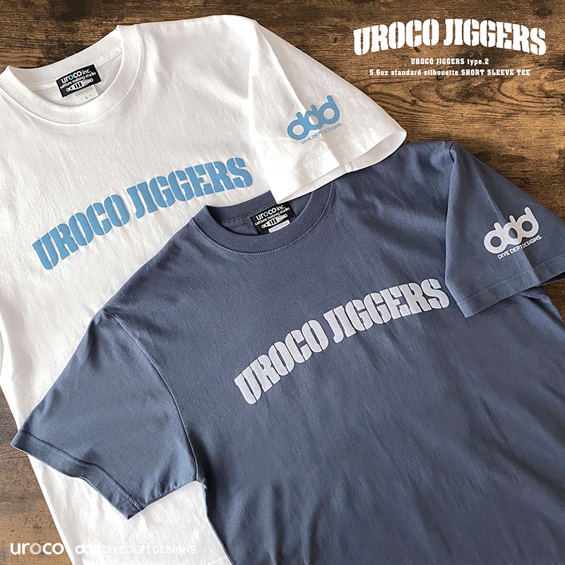UROCO JIGGERS FLOCKY PRINTED SHORT SLEEVE TEE UJFS-0060