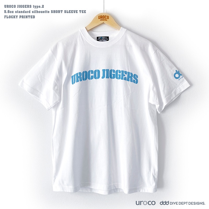 UROCO JIGGERS FLOCKY PRINTED SHORT SLEEVE TEE UJFS-0060