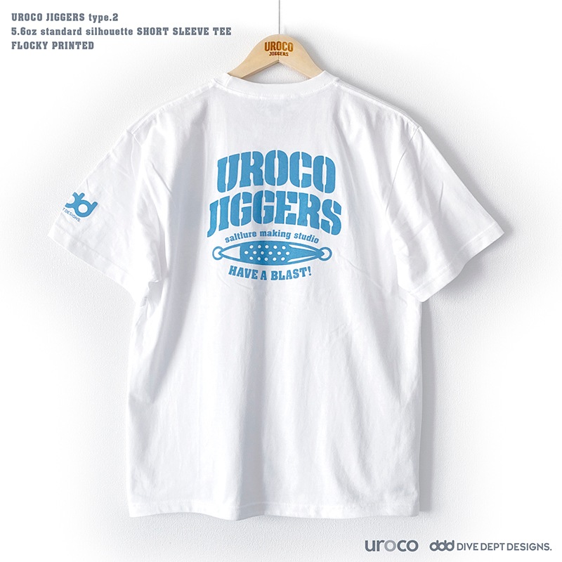 UROCO JIGGERS FLOCKY PRINTED SHORT SLEEVE TEE UJFS-0060