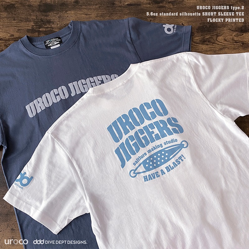 UROCO JIGGERS FLOCKY PRINTED SHORT SLEEVE TEE UJFS-0060