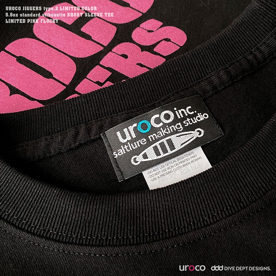 UROCO JIGGERS LIMITED PINK SHORT SLEEVE TEE UJPS-0061