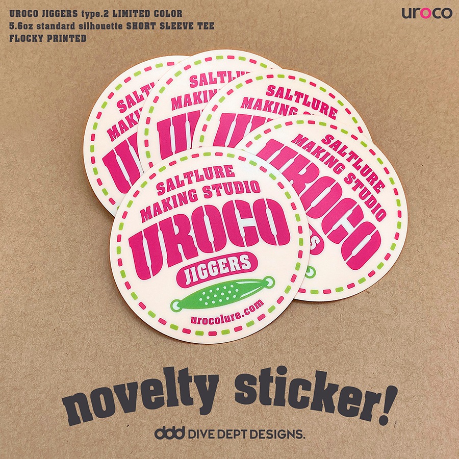 UROCO JIGGERS LIMITED PINK SHORT SLEEVE TEE UJPS-0061