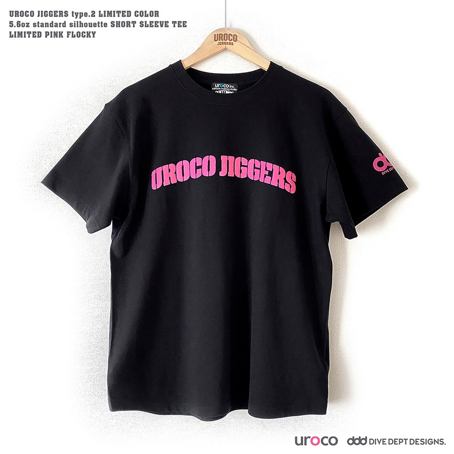 UROCO JIGGERS LIMITED PINK SHORT SLEEVE TEE UJPS-0061