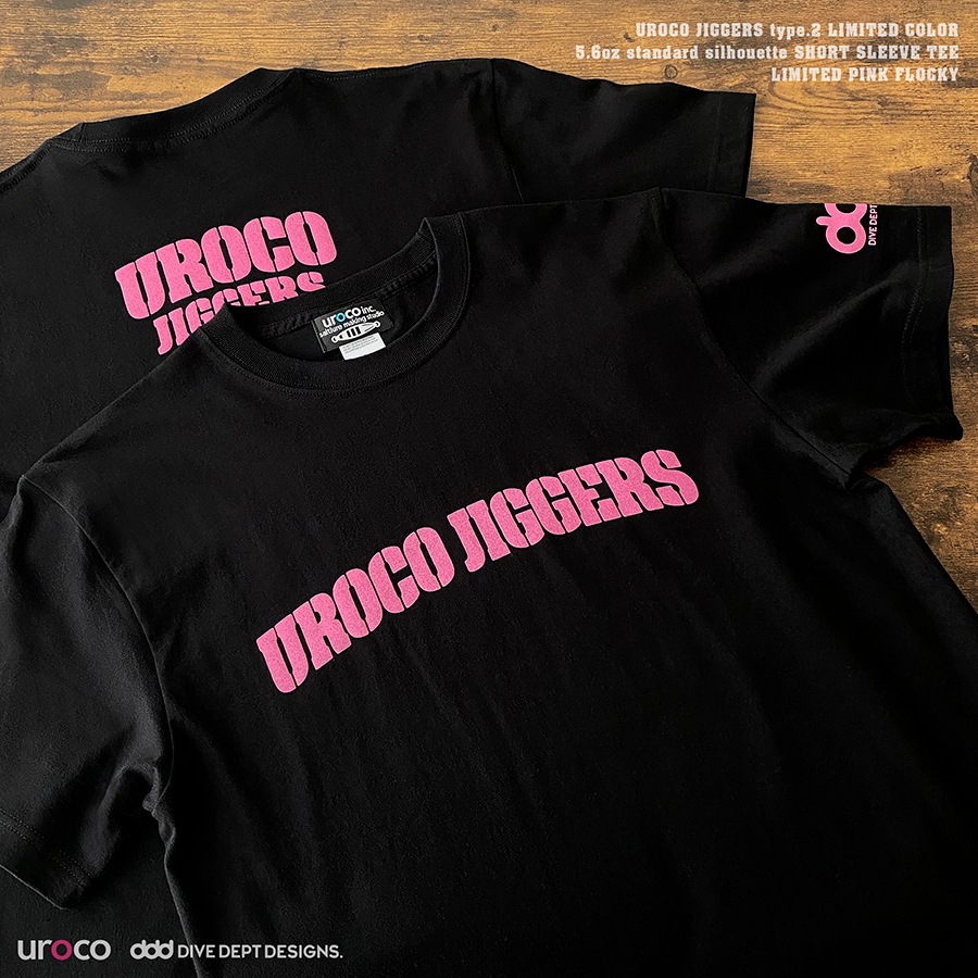 UROCO JIGGERS LIMITED PINK SHORT SLEEVE TEE UJPS-0061