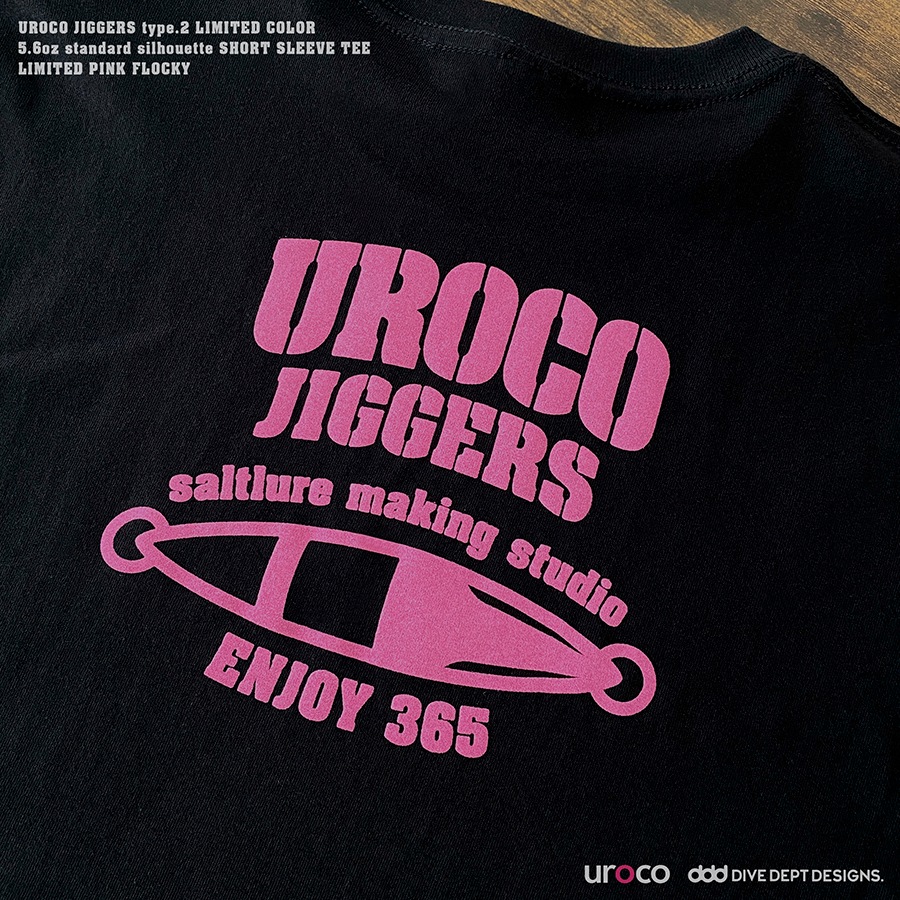 UROCO JIGGERS LIMITED PINK SHORT SLEEVE TEE UJPS-0061