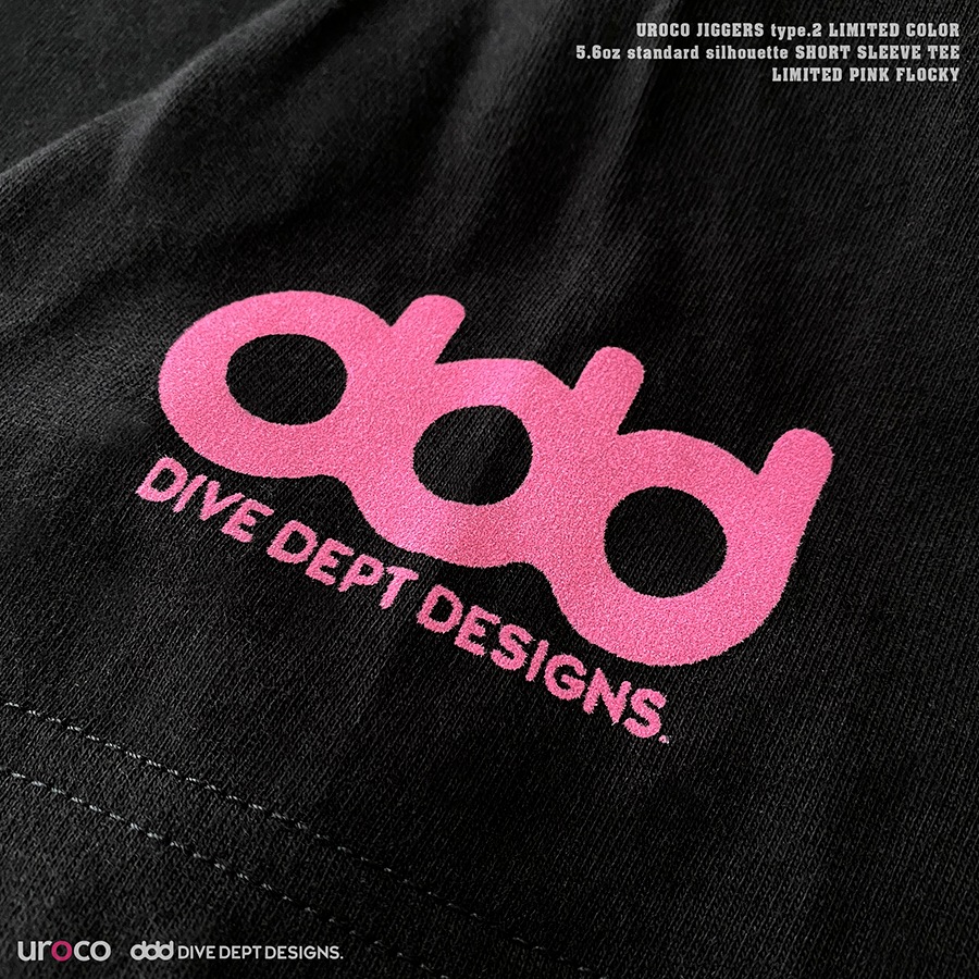 UROCO JIGGERS LIMITED PINK SHORT SLEEVE TEE UJPS-0061