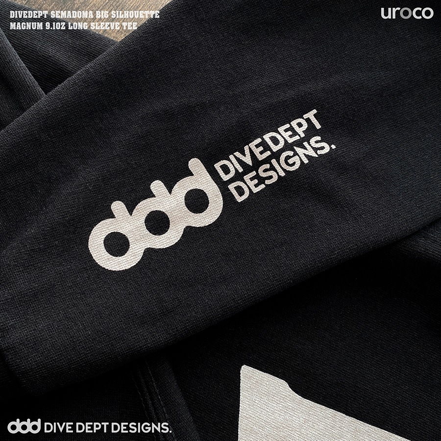 DIVEDEPT. SEMADOMA MAGNUM BIG LONG SLEEVE TEE DSBL-0063