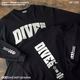 DIVEDEPT. SEMADOMA MAGNUM BIG LONG SLEEVE TEE DSBL-0063