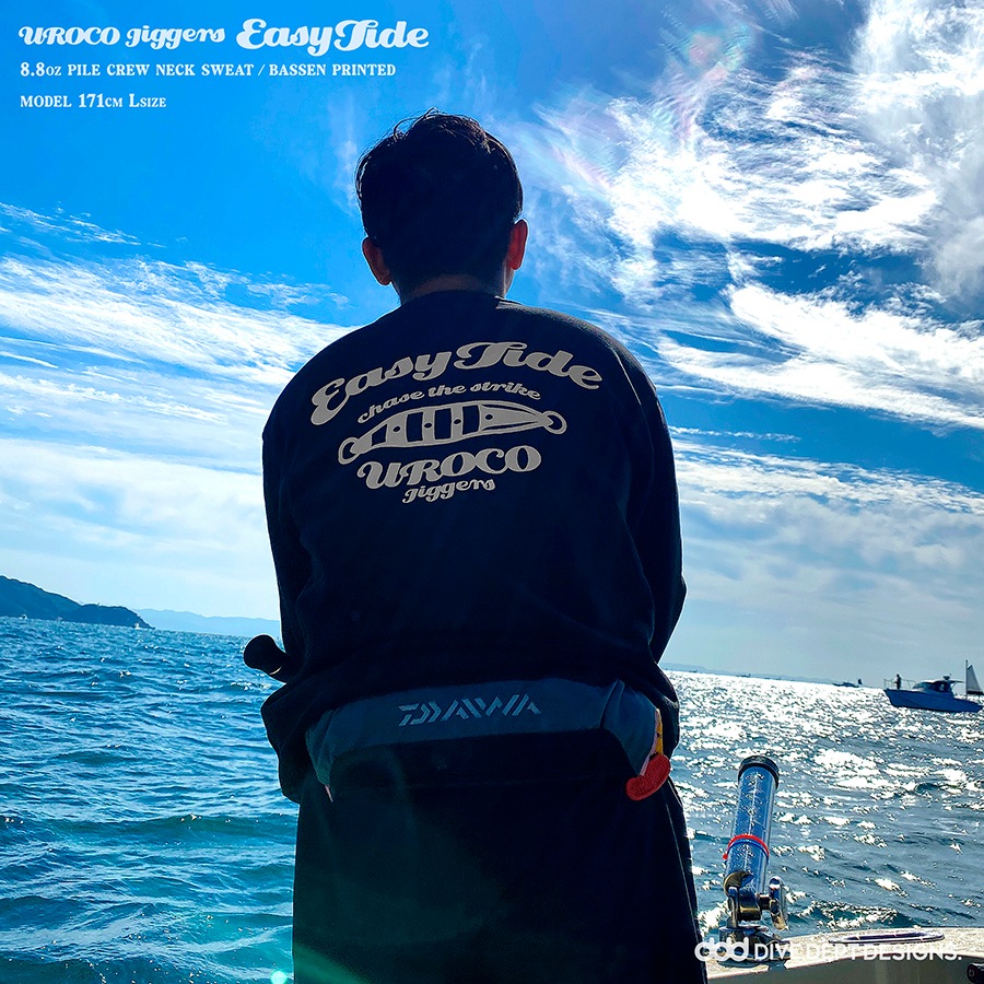 UROCO JIGGERS EASY TIDE BASSEN PILE SWEAT UJES-0064