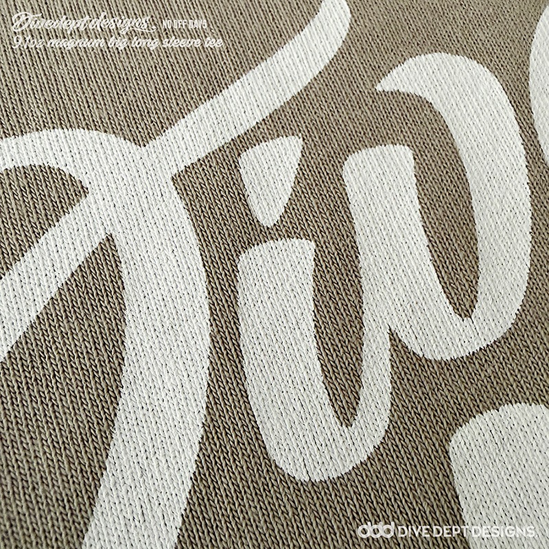 DIVEDEPT. NO OFF DAYS MAGNUM BIG LONG SLEEVE TEE DNBL-0065