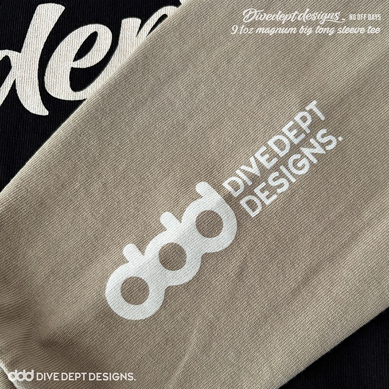 DIVEDEPT. NO OFF DAYS MAGNUM BIG LONG SLEEVE TEE DNBL-0065