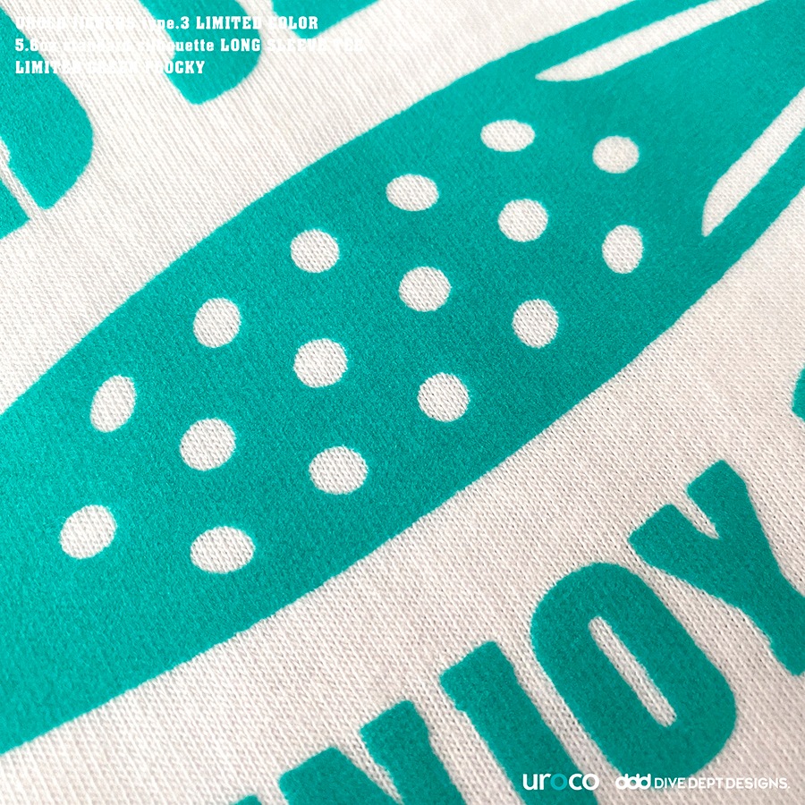 UROCO JIGGERS STAFF LONG SLEEVE TEE LIMITED GREEN UJGL-0066