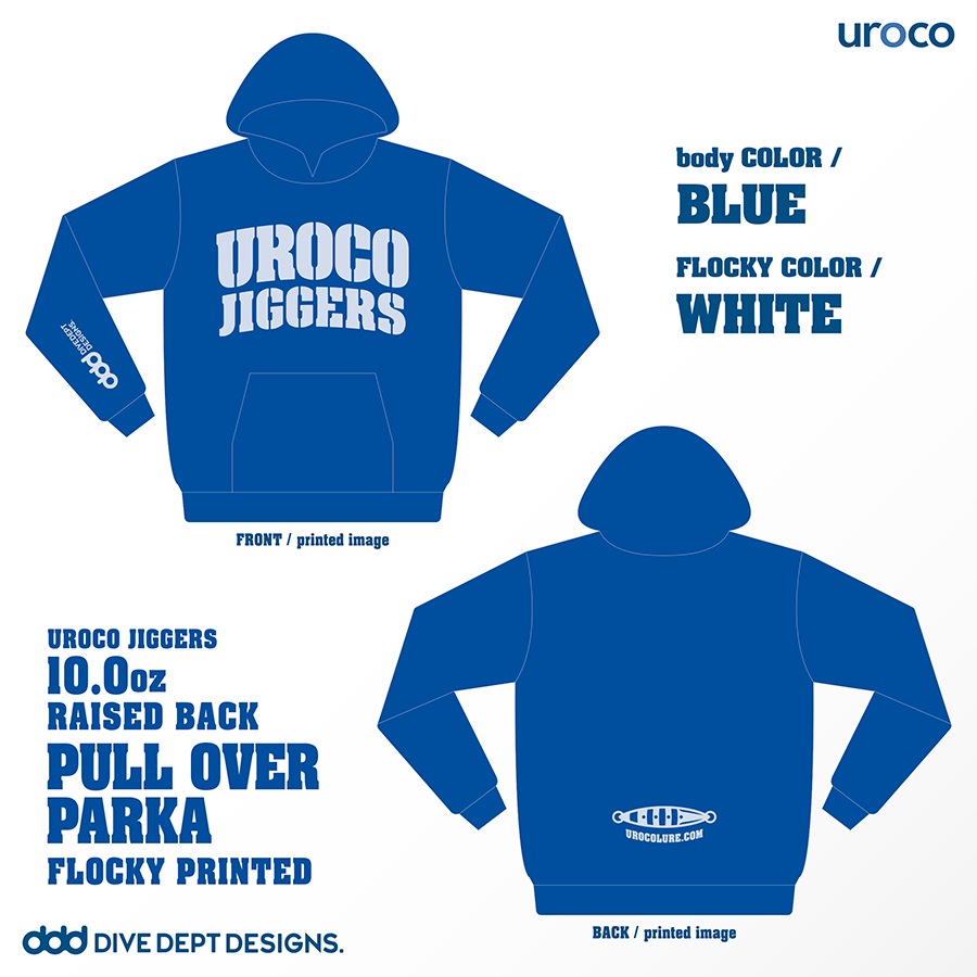 UROCO JIGGERS RAISED BACK PULL PARKA URPP-0067