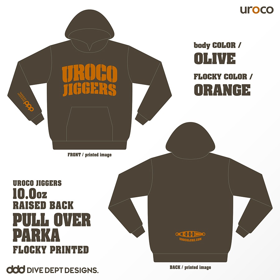 UROCO JIGGERS RAISED BACK PULL PARKA URPP-0067