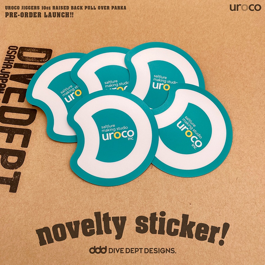 UROCO JIGGERS RAISED BACK PULL PARKA URPP-0067