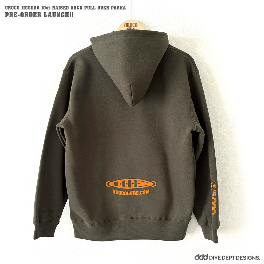 UROCO JIGGERS RAISED BACK PULL PARKA URPP-0067