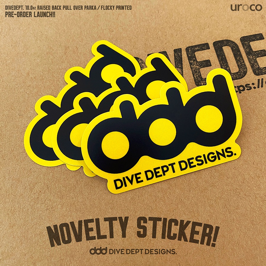 DIVE DEPT DESIGNS RAISED BACK PULL OVER PARKA DRPP-0069