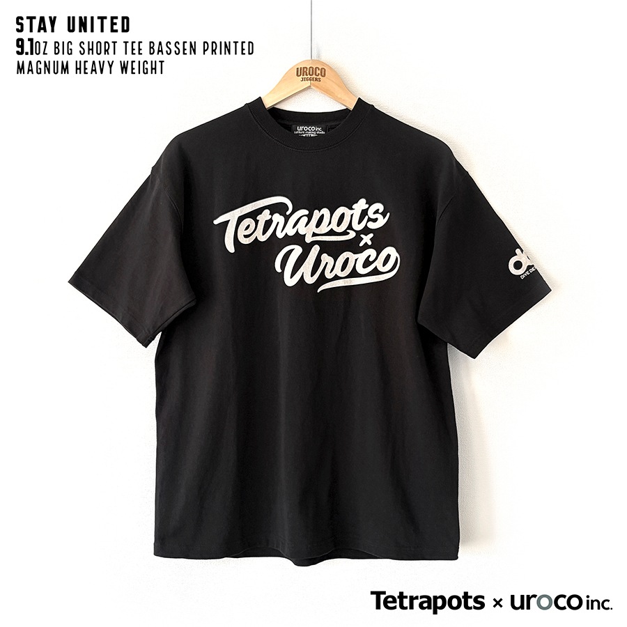 TETRAPOTS��UROCO STAY UNITED BIG SHORT TEE TUBS-0074