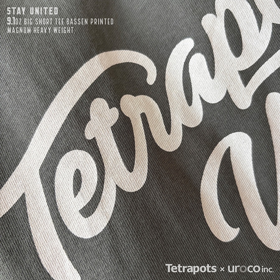 TETRAPOTS��UROCO STAY UNITED BIG SHORT TEE TUBS-0074
