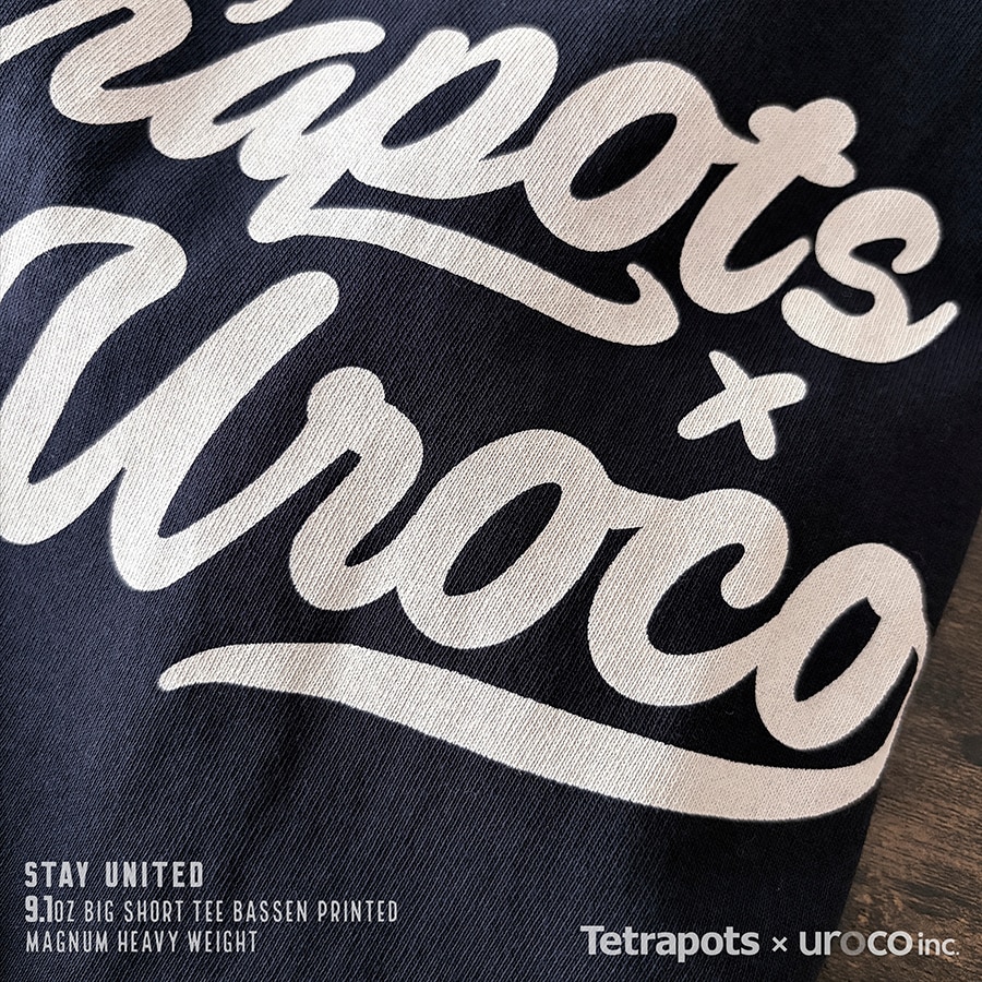 TETRAPOTS��UROCO STAY UNITED BIG SHORT TEE TUBS-0074