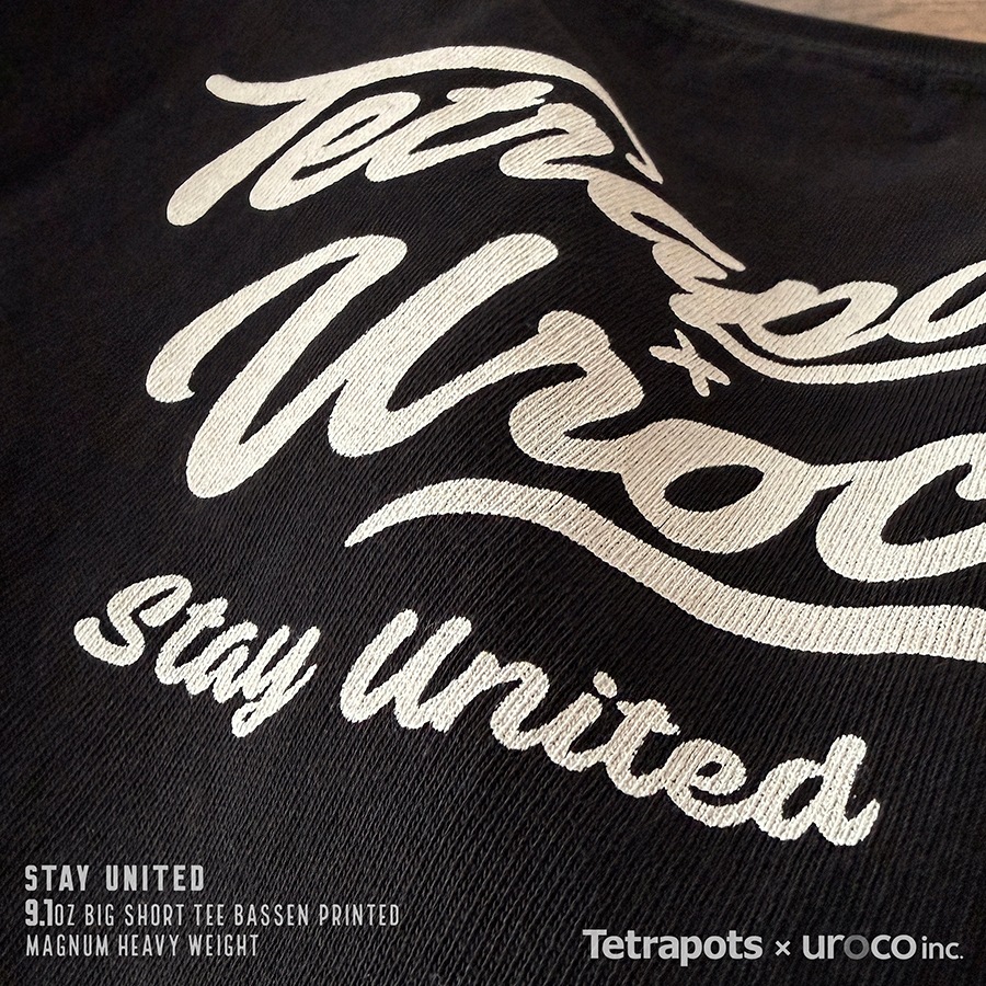 TETRAPOTS��UROCO STAY UNITED BIG SHORT TEE TUBS-0074