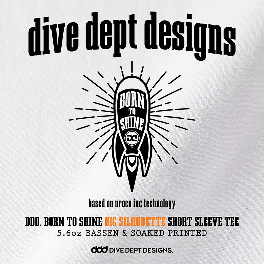 DIVEDEPT. BTS BIG SHORT SLEEVE TEE DBBS-0075