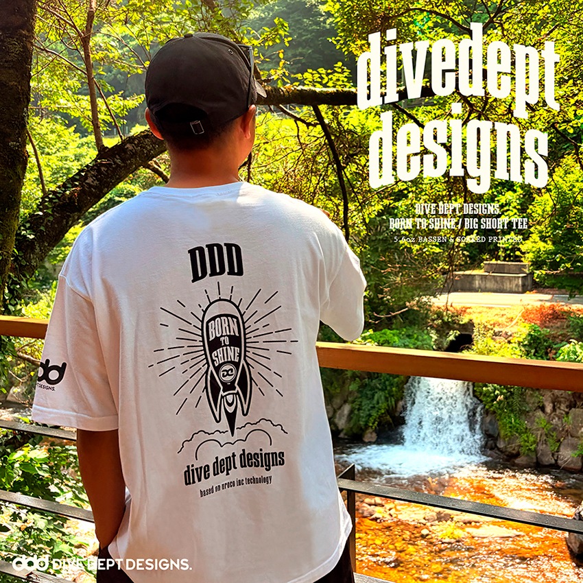 DIVEDEPT. BTS BIG SHORT SLEEVE TEE DBBS-0075