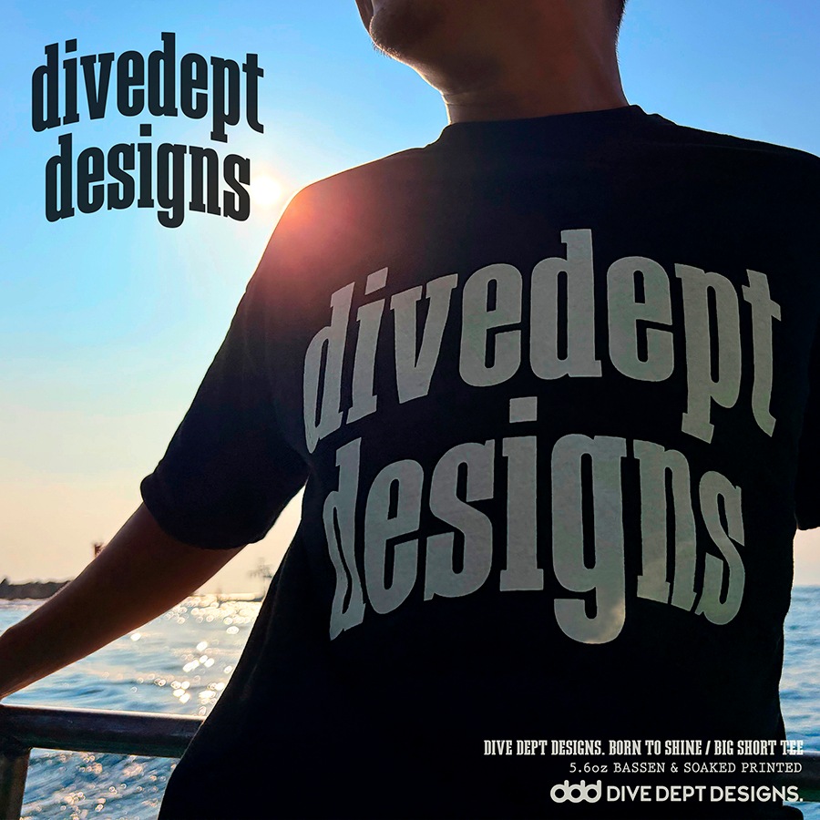 DIVEDEPT. BTS BIG SHORT SLEEVE TEE DBBS-0075