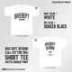 DIVE DEPT DESIGNS WATER DAMAGE PRINT SHORT SLEEVE TEE DDSS-0081
