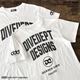 DIVE DEPT DESIGNS WATER DAMAGE PRINT SHORT SLEEVE TEE DDSS-0081