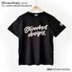 DIVEDEPT. NO OFF DAYS BASSEN PRINTED SHORT SLEEVE TEE DNBS-0082