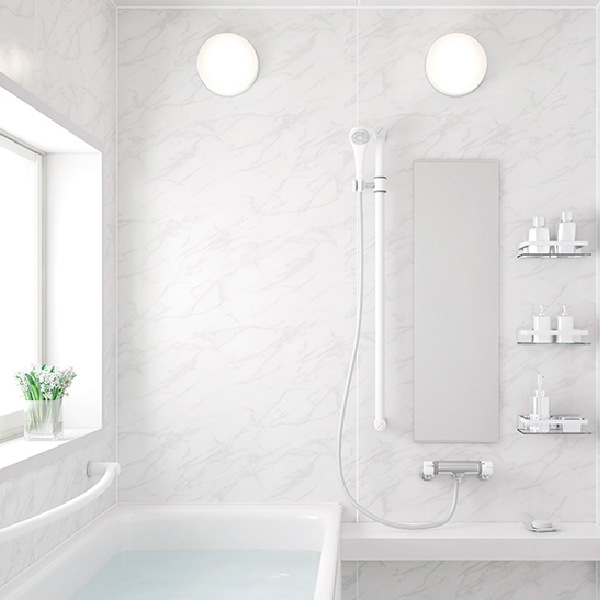 水廻りdiyシート 浴室をdiyアレンジ サンゲツ リアテック Tb4578 壁diy カッティングシート 水回り 浴室シート Diy Store Yoko