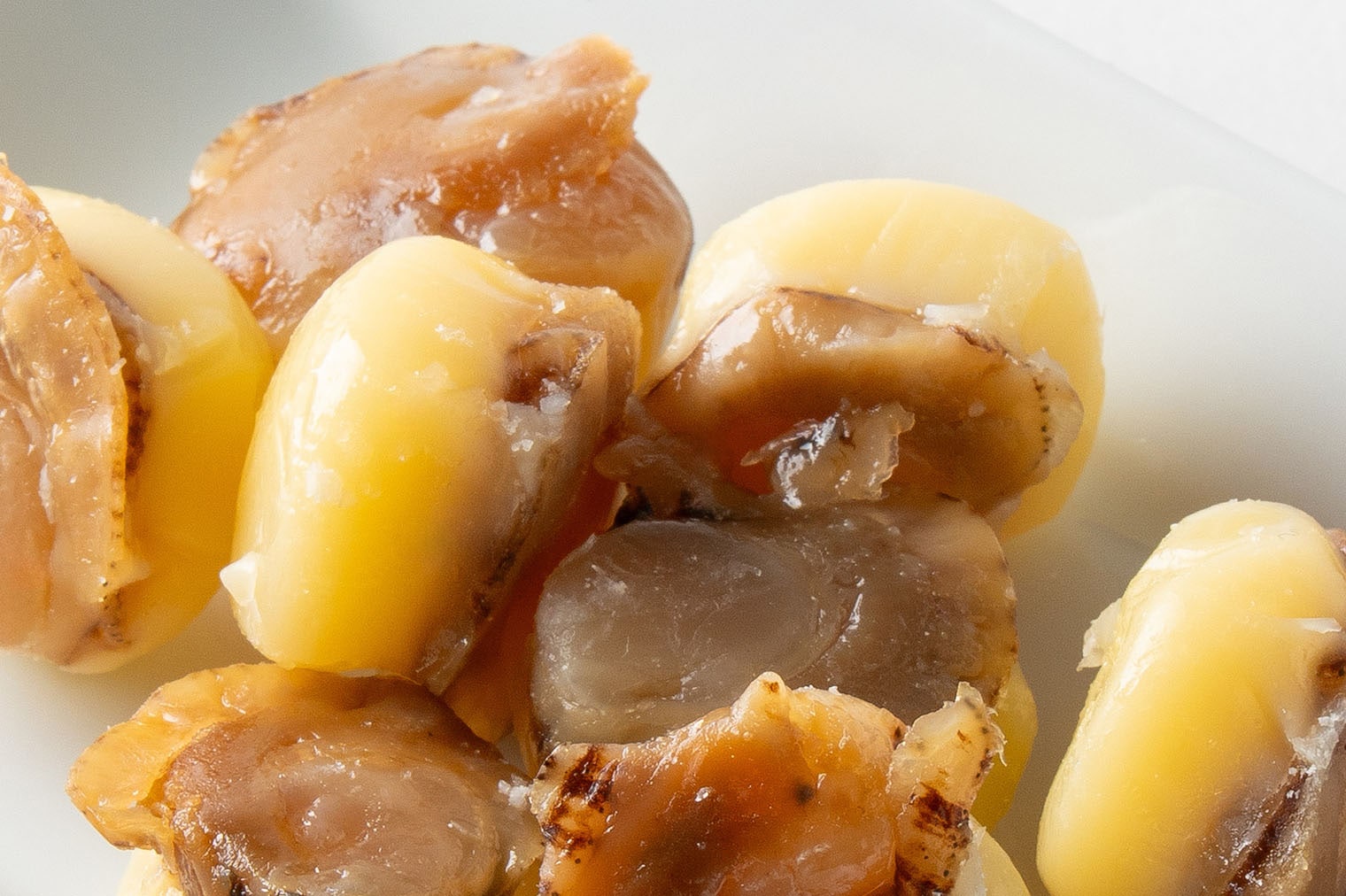 ひとくちおつまみ 焼き帆立チーズ添え｜おさけのおとも｜オンライン