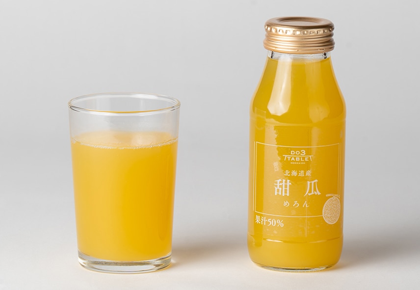 北海道産 甜瓜 めろん果汁入り飲料（青肉）