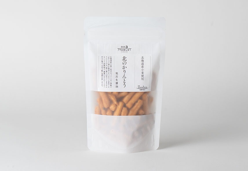 北海道産小麦使用　北のかりんとう　旭川生醤油