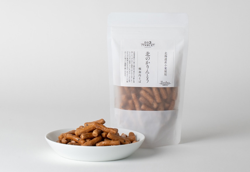 北海道産小麦使用　北のかりんとう　幌加内そば